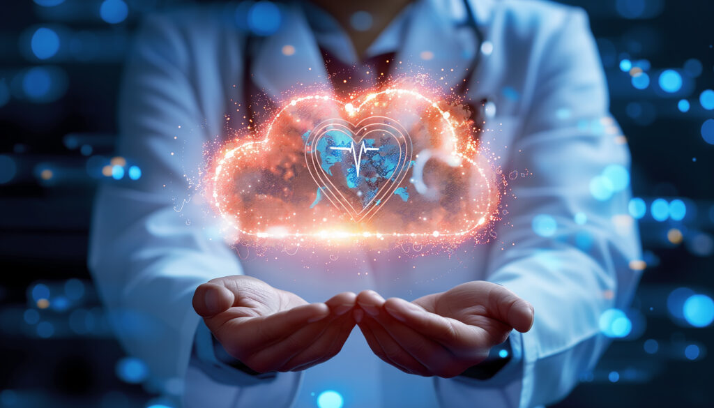 cloud computing in healthcare, health data with data hosted in AWS for Connectria